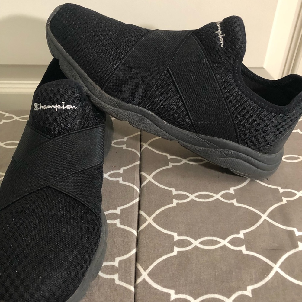 Black sneakers